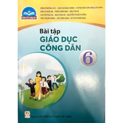 Sách - Bài tập Giáo dục công dân 6 ( chân trời sáng tạo ) - Bán kèm bao sách và bút chì 2B