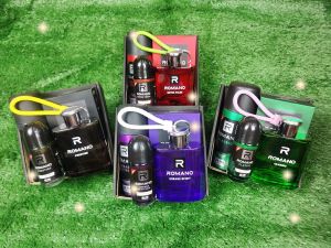 PREMIUM GIFT SET FOR HIM:ROMANO WITH EDP/ROLL ON/BODY SPRAY