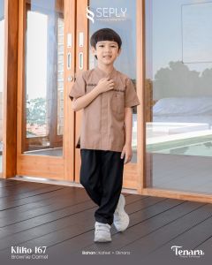 BAJU SARIMBIT KELUARGA 2025 TENARA 05 BROWNIE CAMEL BY SEPLY / SARIMBIT SEPLY TENARA SERIES 2025