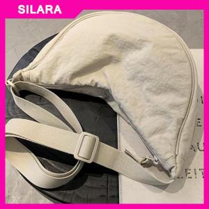 SILARA Túi đeo chéo túi bánh bao nylon túi đeo vai túi đeo chéo hợp thời trang và đa năng