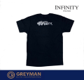 INFINITY SHOOTER READY BLACK SHIRT. 