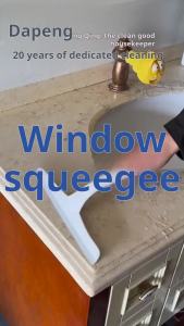 Window Cleaning Squeegee Glass Wiper Household Scraper Cleaner Manual Single-Side Tool