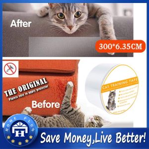 【Local delivery】 Furniture Protectors for Cats Scraper Cat Scratching Post Durable Sticker Training Tape Anti Pet Scratch Paw Pads for Couch Sofa Cat Anti-Scratch Tape