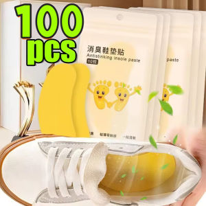 Free gift 100pcs Anti-Odor Shoe Deodorizer Stickers Foot Odor Eliminating Patch Refreshing Steriliz