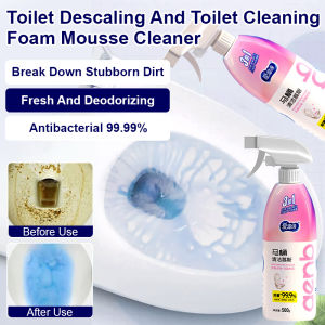 💖Toilet Descaling and Toilet Cleaning Bubble Mousse Cleaner Multi-Functional Toilet Cleaning Agent Bathroom Deodorant Foam Anti-Splash Artifact泡泡慕斯清洁剂