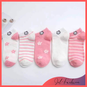 JOL-FASHION 10pairs KT Ankle Socks Fashion Socks Breathable Foot
