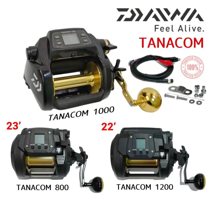 daiwa electric reel malaysia Tanacom S500J stopping the winding when the lure reaches the surface 2022 DAIWA SEABORG G200J G200JL