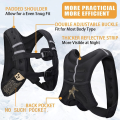 Weight Vest 6 10 16 20Lbs Weight Vest for Men Women, Body Weight Vests Adjustable for Running, Training. 