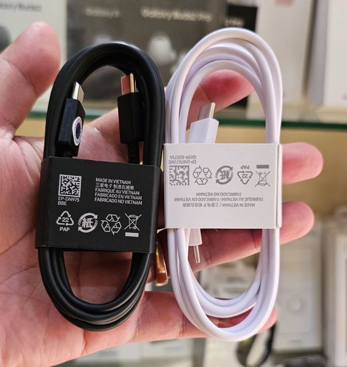 Cáp sạc nhanh type C Samsung chính hãng 1.8M - Type C to Type C