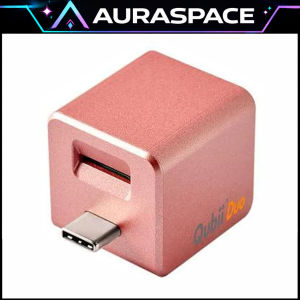 Qubii Duo USB-C Auto Backup Device While Charging + MicroSD Card Reader Function AuraSpace