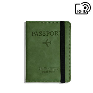 Travel Organizer Multifunctional Passport Visa Bank Card SIM Card Ticket NFC RFID Support Simple Leather Wallet Card Holder