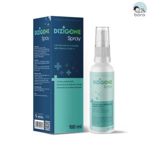 Dung dịch kháng khuẩn DIZIGONE 100ml/300ml/ 500ml chăm sóc tổn thương không đau xót tái tạo da ngăn ngừa sẹo cho bé