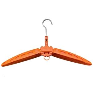 Folding Hanger Stand Portable Dive Suit Hanger Wetsuit Hanger Diving Rack Vented Hanger Convenient and Space-Saving