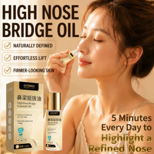 Nose Bridge Lifting Oil For Men And Women/Natural Look/NonSurgical Nose Shape Enhancer/Safe Easy Application For Daily Use/Instant Nose Contour/Beauty Tool