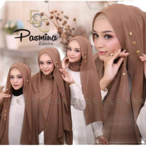 Pashmina Kancing Dewasa  Pashmina Diamond Kancing Baru