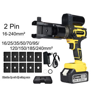 Kìm ép lõi thép lục giác thủy lực YG-300 phù hợp với cáp 16-300mm² sử dụng 10 pin hiệu quả và bền bỉ