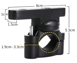 Motowolf Extension Rod Bar Mount MDL3511