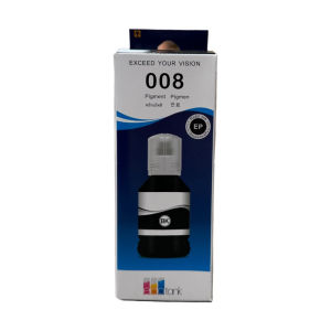 หมึกเติมใช้กับเครื่องปริ้นEPSON 008 Bk C M Yใช้งานกับเครื่องรุ่น L6560 L6570 L6580 L15150 L151601เทียบเท่า