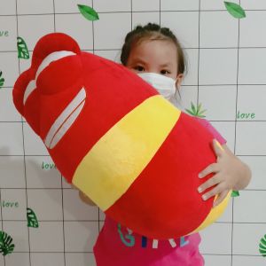 GẤU BÔNG LARVA THÚ BÔNG SÂU TINH NGHỊCH SIZE LỚN 100% GÒN ẢNH THẬT