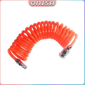 PU Air Compressor Hose Tube Pneumatic Hose Spring Air Pipe Tool 6M / 9M /12M