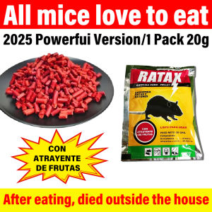Racun Tikus Kuat & Berkesan | Rat Poison Killer 10 Pack | Umpan Tikus Mati Luar Rumah Cepat