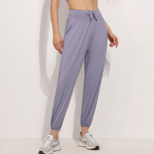 alo yoga กางเกงกีฬาผู้หญิงแห้งเร็ว กางเกงวิ่งฟิตเนส กางเกงจ็อกเกอร์ลำลองกระชับสัดส่วน กางเกงโยคะ กางเกงวอร์ม ชุดออกกำลังกาย กางเกงหลวม