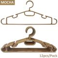 36pcs Plastic Hanger Adult hanger Drying Cloth Hangers 3 Dozen Coat Clothes Hanger Non-breakable  (Round). 