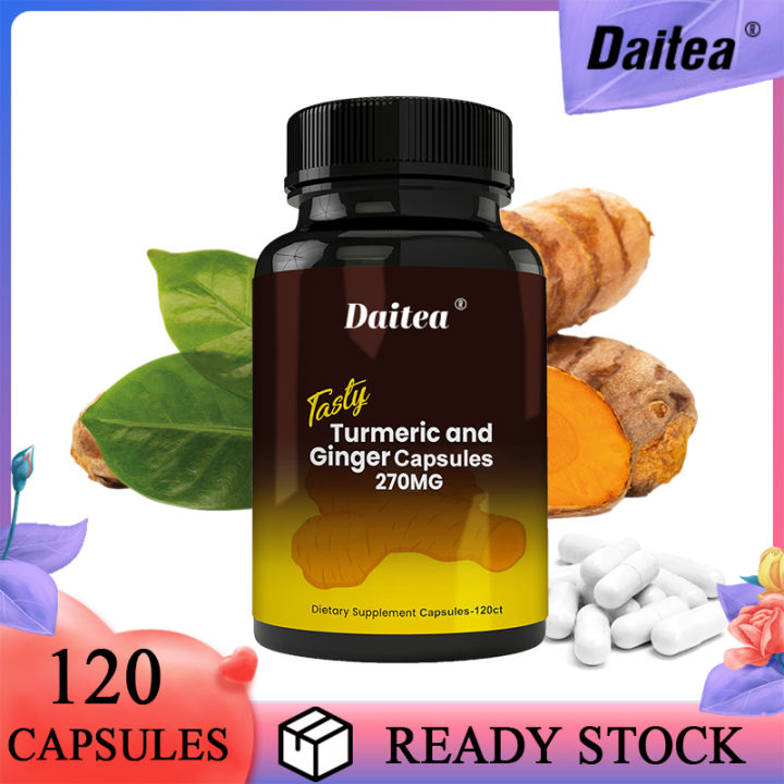 Turmeric and Ginger Supplements supports healthy joints, joint pain