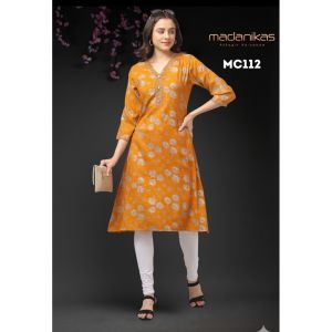 Madanikas Flare Cut Floral Kurti – Effortless Elegance for Every Occasion 2 MC Series