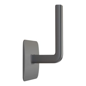 BLACKON L-shaped 1Pcs Storage Rack Self-adhesive Wall Mounted Towel Holder Paper Roll Rack Hook Tissue Hanger