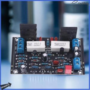 【jianzhanqinl】 2SC5200+2SA1943 Tube 100W DC 35V Mono Channel HIFI Audio Amplifier Board Mono-channel 100W High-power Mono