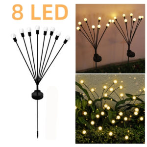 LED Solar Outdoor IP65 Waterproof Firefly Lights Courtyard Lawn Decoration Landscape Lights