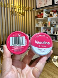 Son Dưỡng Môi Vaseline Lip Therapy Rosy Lips bản UK (hương hoa hồng) 20g
