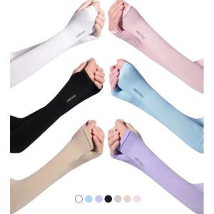 Sun UV Ice SILK Arm Sleeve Cover Protection Outdoor Sports Cycling Arm Sleeves Cooling