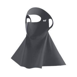RBRY Full Face Sun Protection UPF50+ Ice Silk Anti-UV Neck Scarf Fashion Dustproof Sunshade Face Summer