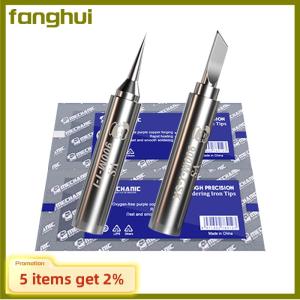 fanghui 900M Welding Tips Soldering Iron Head Replacement For 936 Soldering Stations Durable Solder Head Welding Accessories