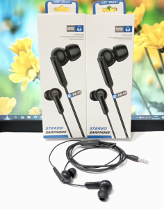 Handsfree AB-09 + Mic Hifi Audio Stereo Earphone Headset Universal