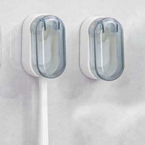 5Pcs Portable Toothbrush Head Cover Clips Dustproof Head Germproof Protector Caps Case Travel Hiking Camping Bathroom Accessories