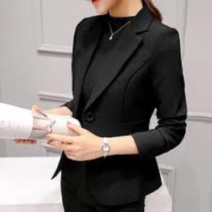 mrs new blazer wanita warna hitam terbaru harga murah kualitas bagus rompi black wanita kantoran harga termurah merakyat