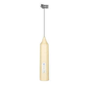 SELLYER Portable Electric Milk Frother 3-Speed Adjustment Handheld Mini Egg Beater Powerful Motor USB Rechargeable Milk Foaming Machine Household