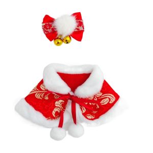 NEXUS New Year 15cm  Time Cloth Festive Red  Dolls Clothes Fashion Replacement Plush Dolls Clothes Cotton Doll Accessories