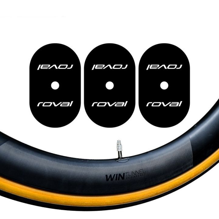 [HOT MNNGKVXWH 560] 3pcs/lot DIY Roval BicycleGas nozzleStickers Road ...