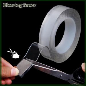 Blowing Băng keo nano 1 2 3 5M băng keo hai mặt trong suốt có thể tái sử dụng băng keo chống thấm nước băng keo cung cấp phòng tắm nhà bếp sạch sẽ