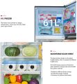 TOSHIBA 2 DOOR INVERTER FRIDGE 270 LITRE GRRT300WEPMY(DS) DARK SILVER/ GRRT300WEPMY(UB) URBAN BLUE/ GRRT300WEPMY(UK) URBAN BLACK. 