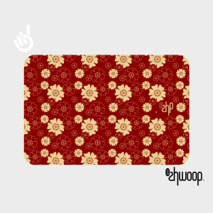 Zhwoop Festive Series Diatomite Mat  Ultra Absorbent Quick Drying Anti-Slip Easy Clean Eco-Friendly for Home