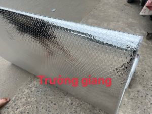 Combo ( Khổ rộng 15m x Dài 2m 3m 4m 5m6m7m8m9m10m ) Tấm cách nhiệt chống nóng mái tôn hai mặt bạc