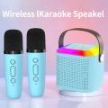 K12 Mini Karaoke Wireless Audio Speaker Bluetooth Microphone Portable Home KTV With 1 Microphone. 