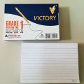 WRITING PAD VICTORY Grade 1/2/3/4 80leaves 60gsm (SOLD PER PAD). 