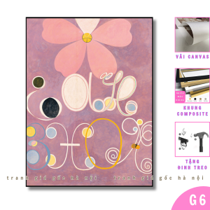 Tranh wabisabi phong cách tối giản Bắc Âu trang trí phòng ngủ phòng khách chất vải canvas đã có khung tặng đinh treo