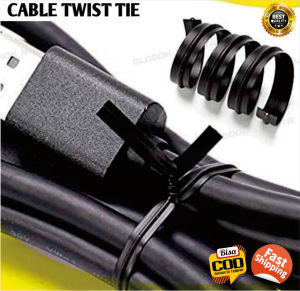 Kabel Kawat Twist Tie Pengikat Serbaguna Fleksibel Tahan Air Ikat Kabel Tanaman Multifungsi Harga per 1 meter